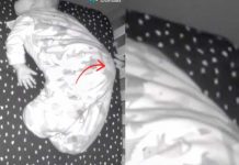 Tienes que ver el video: Fantasma intentó tocar a una bebé mientras dormía La mano del fantasma intentó tocar a la niña Wren