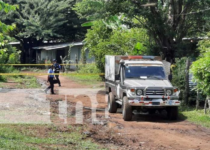 Investigación policial de brutal femicidio en Managua