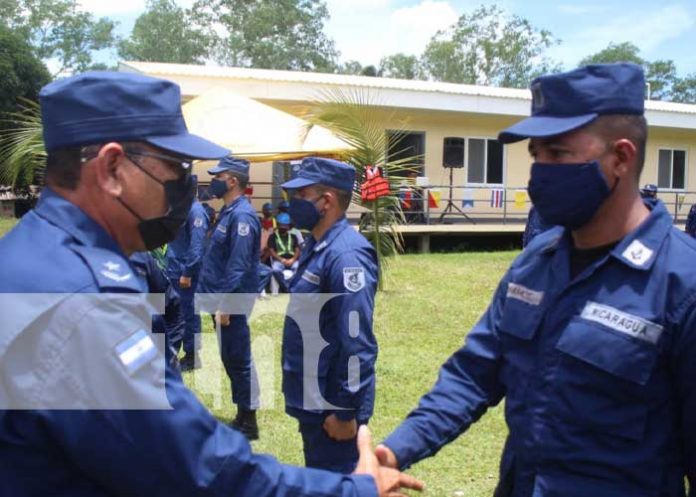 Ascenso de grados en la Fuerza Naval de Nicaragua