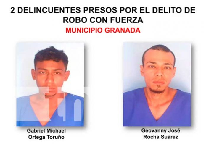 ¡Tras las rejas! Capturan a 6 sujetos por delitos de peligrosidad en Granada