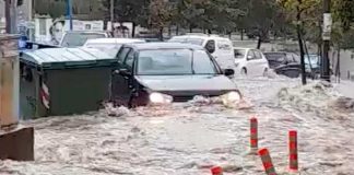 Apocalíptica tormenta en Grecia deja las calles convertidas en ríos