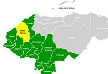 Alerta amarilla y verde en 12 departamentos de Honduras por las lluvias Alerta amarilla y verde en 12 departamentos de Honduras por las lluvias