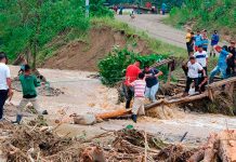 Seis muertos e inundaciones dejan torrenciales aguaceros en Honduras Seis muertos e inundaciones dejan torrenciales aguaceros en Honduras