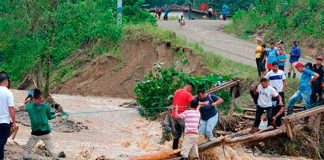 Seis muertos e inundaciones dejan torrenciales aguaceros en Honduras