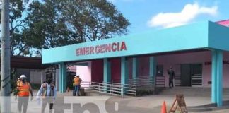 Imagen desde el hospital en Rivas