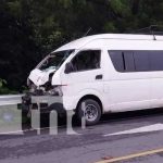 Una fallecida en accidente de tránsito entre interlocal y motocicleta en Chinandega Fatídico accidente de tránsito con un bus interlocal en Chinandega