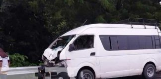 Fatídico accidente de tránsito con un bus interlocal en Chinandega