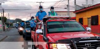 Granada y Jinotega despiden al mes de septiembre llenos de patria