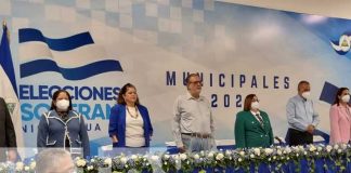 Juramentación en Nicaragua de las autoridades electorales departamentales