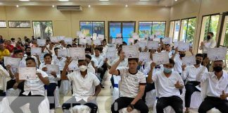 Graduación de técnicos en el Centro Tecnológico de El Viejo, Chinandega
