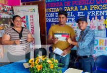 Gobierno financia sectores productivos de Madriz
