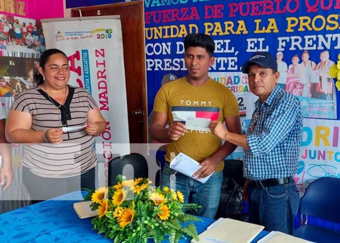 Gobierno financia sectores productivos de Madriz