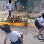 Estudiantes se agarran a golpes en regreso a clases 