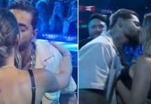 Maluma sorprende al darle «apasionado beso» a su novia en los Billboard En Latin Billboard Maluma besa a su novia