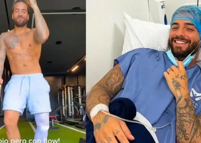 Maluma reapareció en las redes sociales