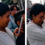 Conmovedor: Madre dejó a su niño en la escuela y soltó en ‘llantos’ Mamá lloró cuando dejó a su hijo en la escuela