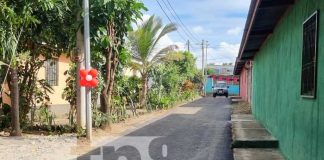Mejoramiento de calles en el barrio San Antonio, Managua