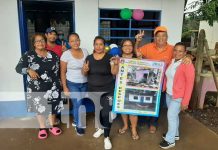 Entregan vivienda digna 26 en el barrio Bosque Sur en Managua Nueva vivienda digna para el barrio Bosque Sur, Managua