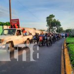 Alegre diana en saludo a la patria bendita y siempre libre en Managua Alegre diana en saludo a la patria bendita y siempre libre en Managua