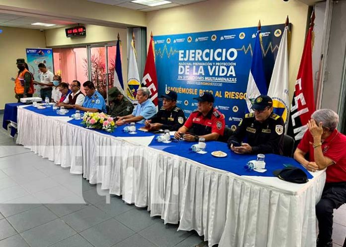 Ponen en práctica planes de primeras respuestas en el territorio de Nicaragua