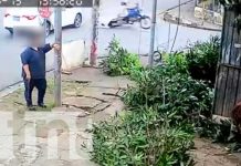 Cámaras captan a irresponsable que atropella a motociclista en Managua Cámaras captan a irresponsable que atropella a motociclista en Managua
