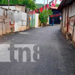 Concluyen mejoras de todas las calles del B. Anexo Las Brisas en Managua Concluyen mejora de todas las calles del B. Anexo Las Brisas en Managua