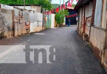 Concluyen mejoras de todas las calles del B. Anexo Las Brisas en Managua Concluyen mejora de todas las calles del B. Anexo Las Brisas en Managua