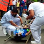 Familias del Distrito III de Managua participan en el ejercicio multi-amenazas