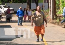 Familias del Bo.18 de Mayo en Managua celebran ejecución de proyecto vial Familias del Bo.18 de Mayo en Managua celebran ejecución de proyecto vial