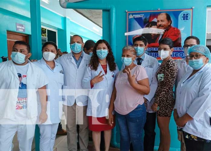 MINSA inaugura nueva sala de espera en Hospital Manolo Morales en Managua
