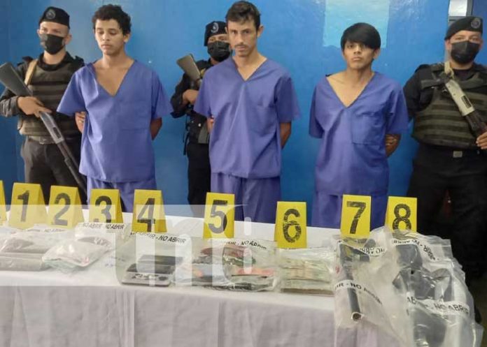 Captura de presuntos delincuentes en Masaya y Estelí, gracias al trabajo de la Policía
