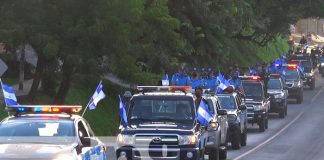 Matagalpa, Matiguás y Boaco celebran a la patria con alegres dianas