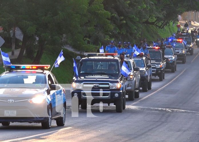 Matagalpa, Matiguás y Boaco celebran a la patria con alegres dianas