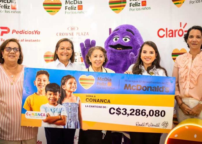 McDía Feliz con McDonald's en Nicaragua