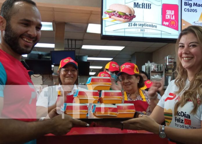 McDía Feliz y Pedidos Ya para el apoyo del tratamiento a niños con cáncer