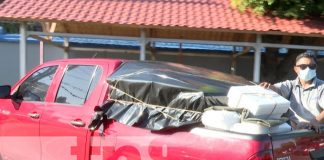 Retiro de los cuerpos de las dos niñas asesinadas en Managua