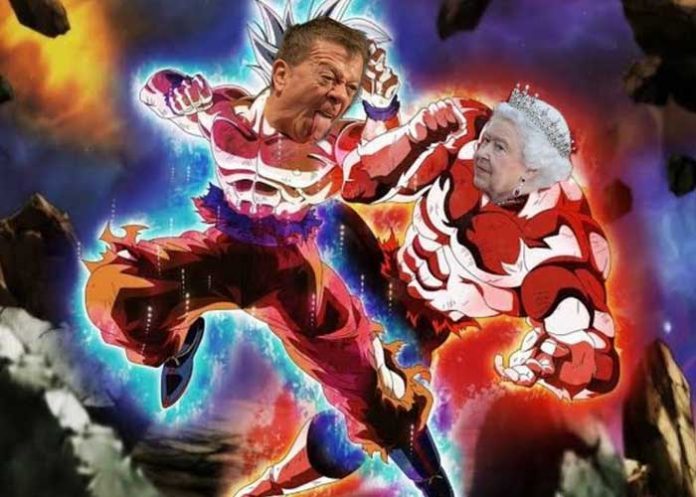 Chabelo vs la Reina Isabel II, memes populares