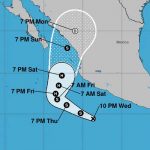 En las costas de México se formó la tormenta Orlene con potencial de huracán