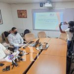 Conferencia de prensa desde el MIFIC en Nicaragua