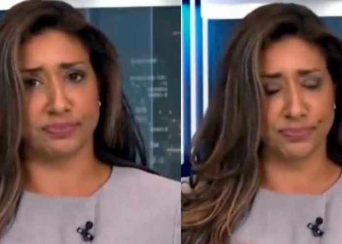 mosca1 Presentadora se termina tragando una asquerosa mosca