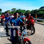 Caravana "Patria Bendita y Libre" en comunidades de Nandaime