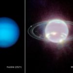 NASA publica fotos de Neptuno nunca antes vistas en infrarrojo NASA publica fotos de Neptuno nunca antes observadas en infrarrojo