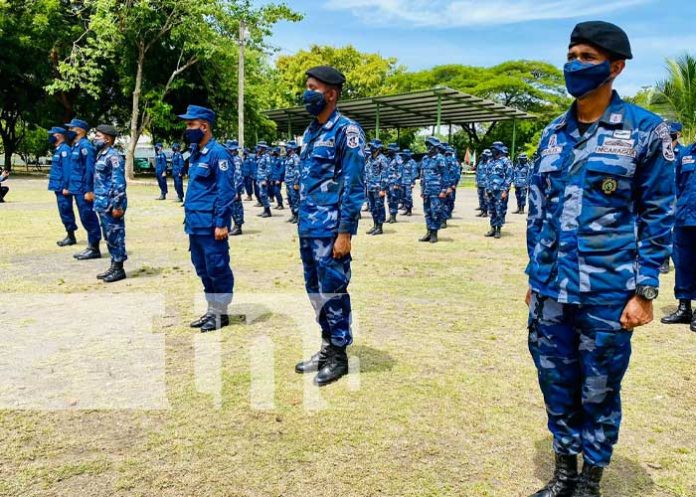 Ascenso de grados del Ejército de Nicaragua del Estado Mayor Distrito Naval Pacífico