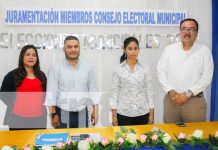Juramentación del CEM en Nueva Segovia