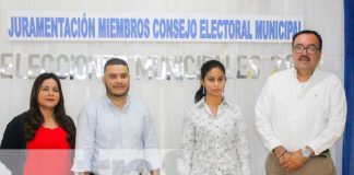 Juramentación del CEM en Nueva Segovia