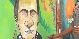 Joven pintor muestra su arte en Nicaragua