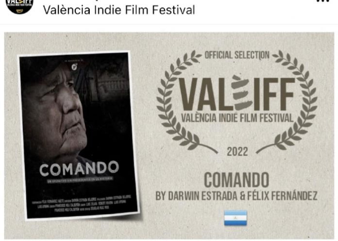Documental de Nicaragua “Comando” es parte de la Selección Oficial 2022
