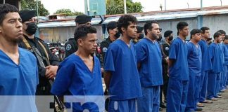 Captura de delincuentes en Masaya y Carazo