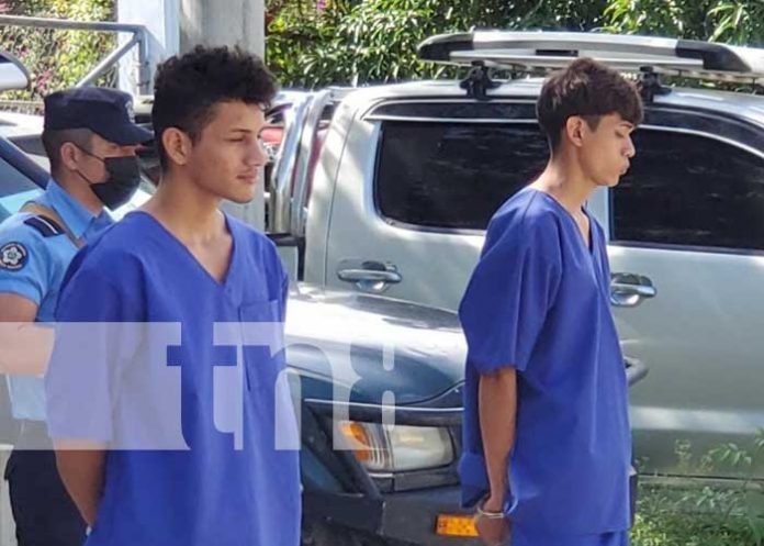 Presuntos delincuentes presos en Nueva Segovia