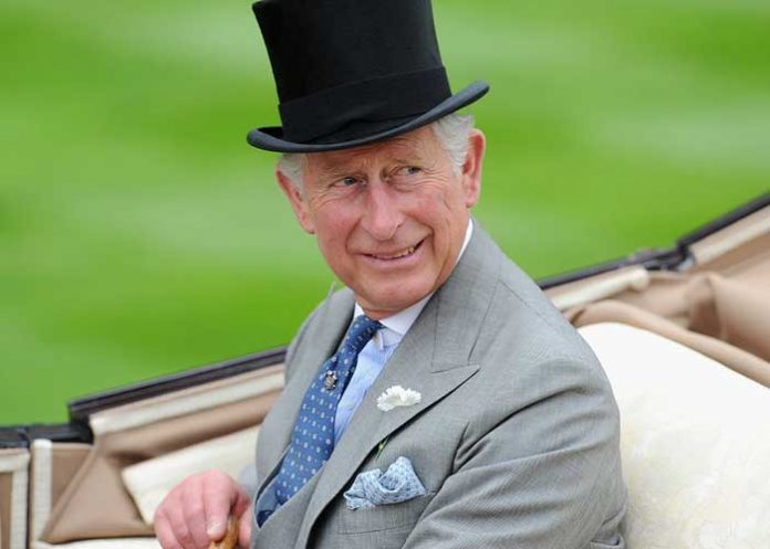 Imagen del ahora Rey Carlos de Inglaterra